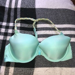 Demin raceback bra by Victoria’s Secret